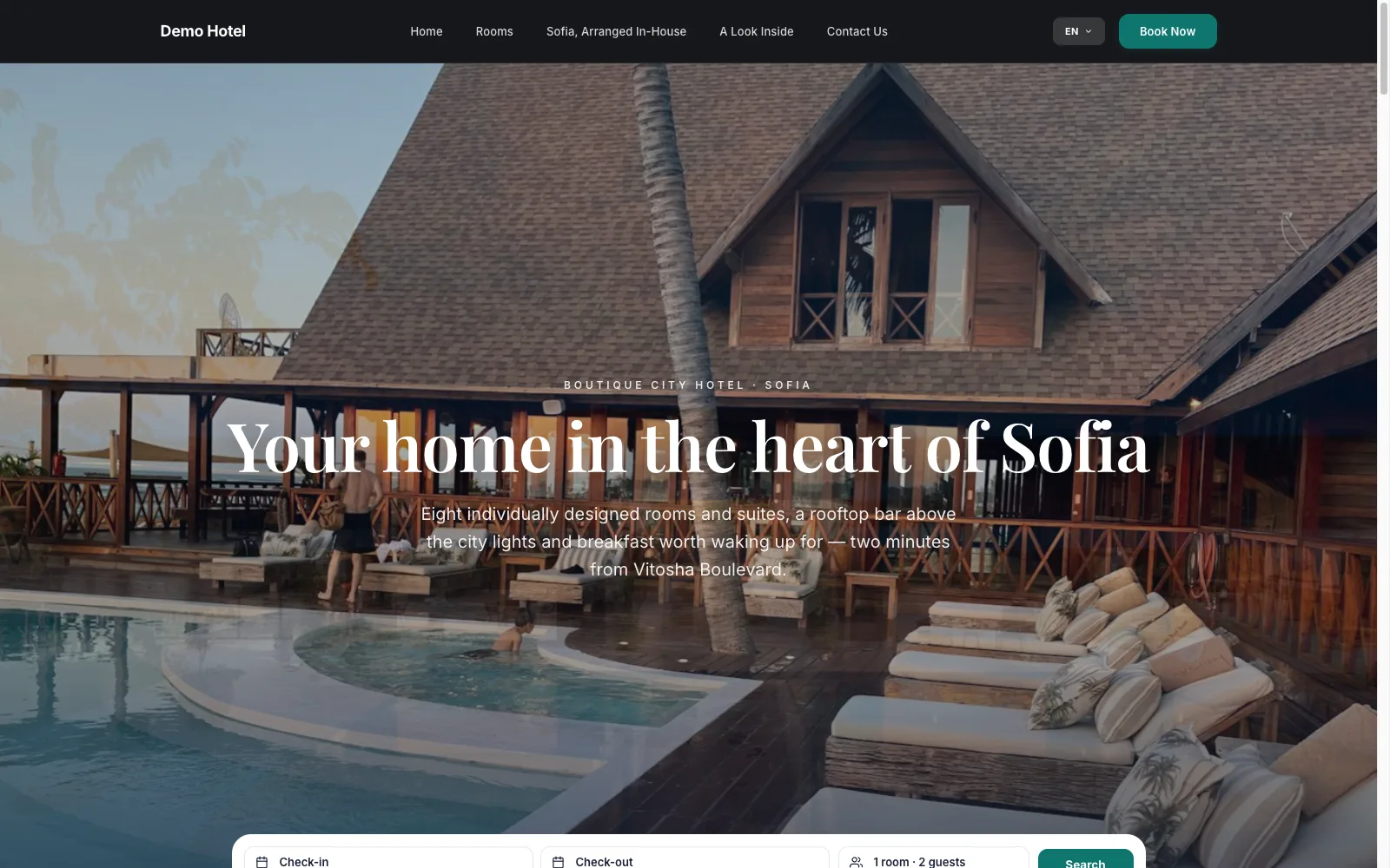 HotPilot Booking Built In