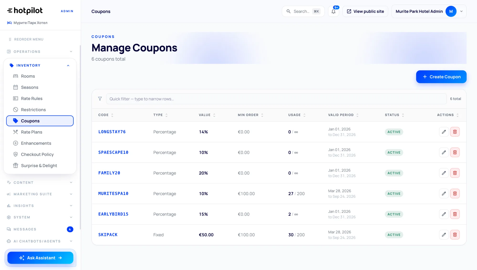 HotPilot Coupons & Promotions