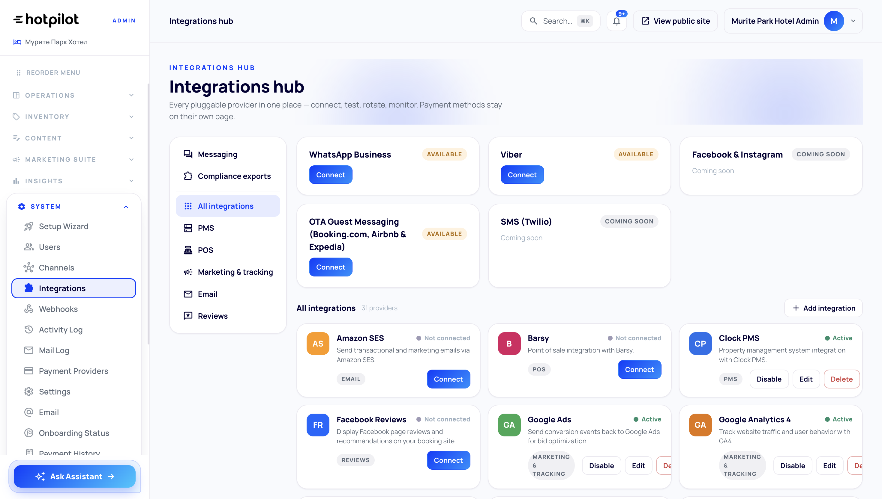 HotPilot Airbnb & Expedia